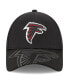 Men's Black Atlanta Falcons Top Visor 9FORTY Adjustable Hat