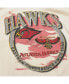 Mitchell Ness Men's Tan Atlanta Hawks Hardwood Classics vintage - like Soul Crown Jewels T-Shirt