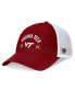 Men's Maroon/White Virginia Tech Hokies Free Kick Trucker Adjustable Hat