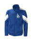 Men's Royal Los Angeles Dodgers Earned Run Full-Zip Jacket