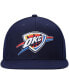 Men's Navy Oklahoma City Thunder Ground 2.0 Snapback Hat