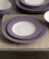 Colorwave Rim Dinner Plates, Set of 4