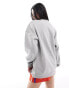 Daisy Street relaxed sweatshirt in grey