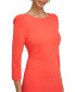 Women's 3/4-Sleeve Sheath Dress