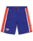 Men's Blue New York Knicks Big and Tall Referee Iconic Mesh Shorts