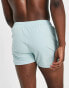 ASOS 4505 swim shorts with curve hem in blue