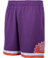 Men's Purple Phoenix Suns Hardwood Classics Swingman Shorts