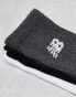 New Balance logo crew socks 3 pack in multi