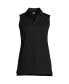 Plus Size Performance Pique Sleeveless Polo T-Shirt