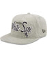 Men's Gray Chicago White Sox Corduroy Golfer Adjustable Hat