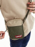 Levi's crossbody bag in khaki with logo