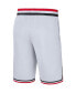 Men's White Ohio State Buckeyes Retro Replica Performance Basketball Shorts