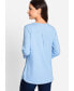 Women's Cotton Blend 3/4 Sleeve Keyhole T-Shirt