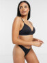 Lindex Petite seamless non wired lightly padded bra in black