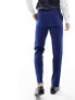 ASOS DESIGN slim suit trouser in dark blue