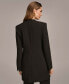 Donna Karan Women's Collarless Hardware Blazer