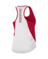 Women's Crimson Indiana Hoosiers Sachs 2-Hit Scoop Neck Racerback Tank Top