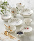 Butterfly Meadow 24 Pc. Porcelain Bowl Set, Service for 6