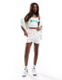 Kaiia logo sweat shorts co-ord in white