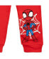 Boys Spidey and His Amazing Friends Fleece Pullover Hoodie and Pants Outfit Set to (2T - 7-8)