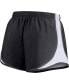 Women's Black Pittsburgh Steelers Tempo Shorts