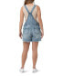 Maternity Denim Short Overalls