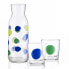 BENETTON Set Pitcher 108 cl&2 Glasses 35 cl