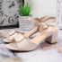 Sandals on the post of Sergio Leone W SK139F beige