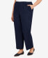 Plus Size Classic Pull-On Straight-Leg Average Length Pants