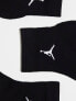 Jordan 3 pack socks in black