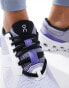 ON Cloudrunner 2 running trainers in white and purple