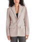 Women's Aria Faux-Leather Blazer