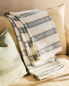 Multipurpose striped throw