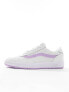 Vans Cruze Too trainers in white and lilac