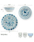 Sicily 12 Piece Dinnerware Set, Service for 4