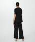 Women's Fluid Pleated Trousers