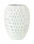 Vase White Carved