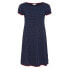 SEA RANCH Dot Short Sleeve Long Dress