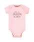 Baby Girls Cotton Bodysuits, Mommy My Bestie