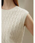 Women's Sleeveless Cashmere Vest