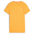 Puma Run Favorites Velocity Logo Crew Neck Short Sleeve T-Shirt Womens Orange Ca