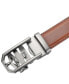 Men's Hollowed Masterwork Leather Ratchet Belt