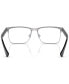 Men's Rectangle Eyeglasses, VE128556-O