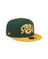 Men's X Staple Green, Gold Green Bay Packers Pigeon 9Fifty Snapback Hat