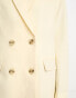 JJXX tailored blazer mini dress in cream