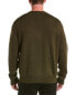 The Kooples Wool V-Neck Cardigan Men's Green Xs