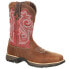 Durango Lady Rebel Waterproof Composite Toe Work Womens Brown, Red Work Safety