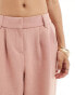 River Island wide leg trouser in pink