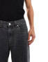 Santa Cruz baggy fit denim jeans in washed black