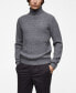 Men's Braided Turtleneck Sweater